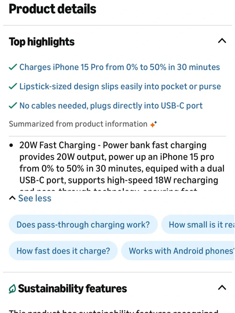 Pair iwalk lightening fast chargers